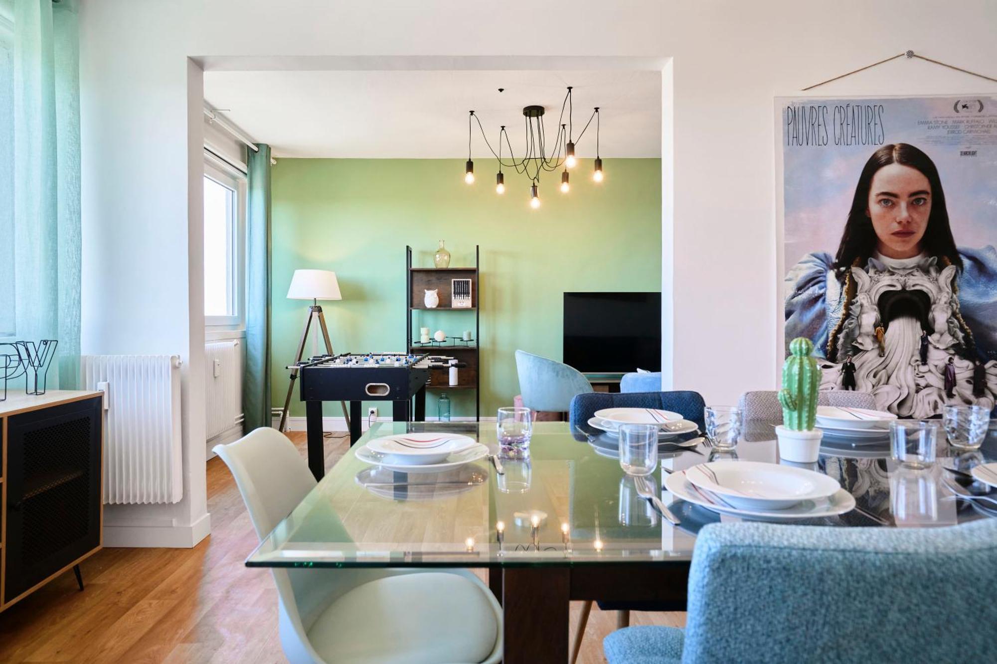T4 Spacieux A Avec Baby-foot Apartment Marcq-en-Baroeul